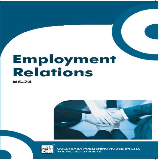 Gullybaba IGNOU 1st Year MBA (Latest Edition) MS-24 Employment Relations IGNOU Help Book with Solved Previous Years' Question Papers and Important Exam Notes (English, Paperback, Prof. HL Nagaraja Murthy)