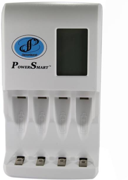 Power Smart 3250 mAH x 4AA AAA NiMH NiCD Cells 1 Hour Fast Ready To Use With LCD Panel Auto Cut Off AND USB Charging Function Can Charge Mobile MP3 PlayerPS 327  Camera Battery Charger