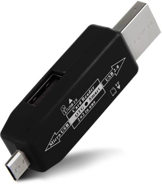 BB4 Micro Usb OTG TF / SD Flash Memory With Male And Female Card Reader