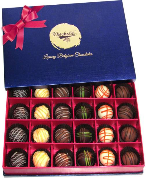 Chocholik 24Pc Only For Love Chocolate Truffle Collection Chocolate Truffles