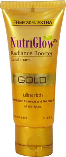 NutriGlow Gold Radiance Booster Foam 65ml(Pack Of 1)