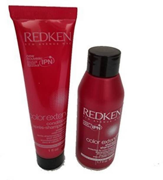Redken Color Extend Shampoo (1.7 onz) Bundle with Color...