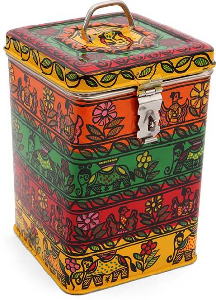 Kaushalam Celebration  - 3 L Steel Grocery Container
