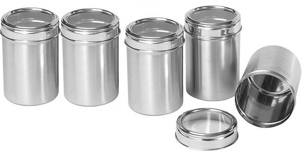 Steel Kitchen Containers Online At Ed Prices On Flipkart Dynore Kitchen Storage With See Through Lid 500 Ml 750 1000