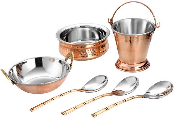 Copper Factory Cookware Sets Online At Discounted Prices On Flipkart
