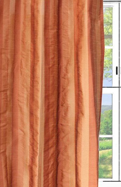 striped curtain fabric online