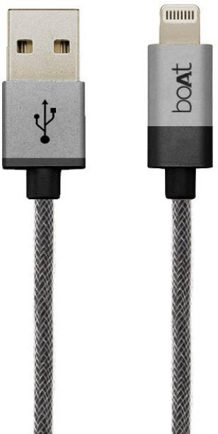 boAt LTGG500-1 Metallic Apple Certified Lightening Cable