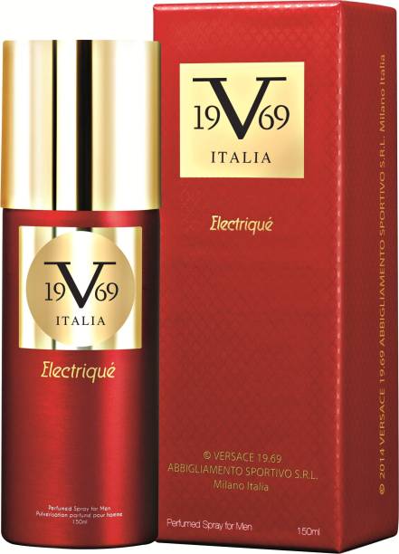 v 19.69 italia Electrique Deodorant Spray - For Men