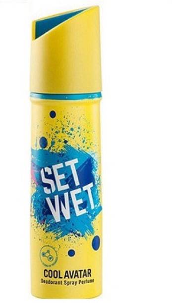 SET WET SB01 Deodorant Spray  -  For Men