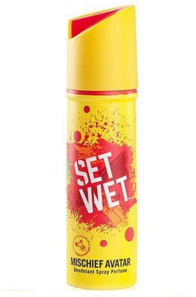 SET WET SR01 Deodorant Spray  -  For Men