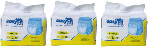 easyFit Disposable Adult Pullups Adult Diapers - L