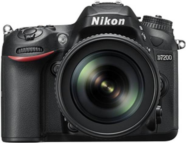 Nikon D7200 Body with AF-S 18 - 105 mm VR Lens DSLR Camera Body with Single Lens: AF-S 18 - 105 mm VR Lens (16 GB SD Card + Camera Bag)