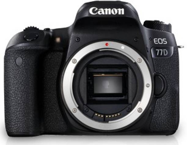 Canon EOS 77D DSLR Camera (Body Only) (16 GB SD Card + Camera Bag)