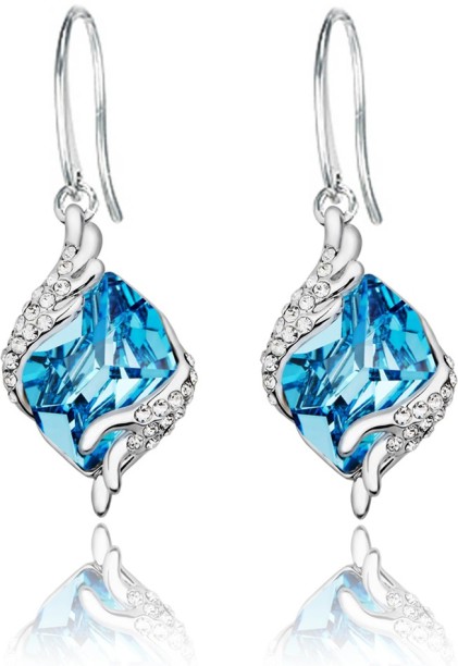 savoy ski crystal earrings