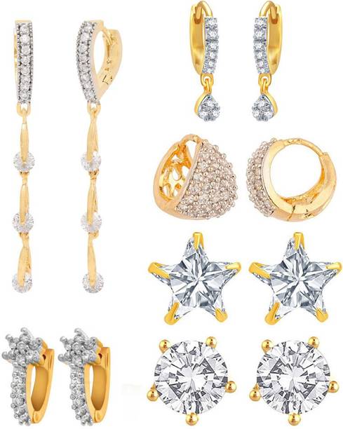 Fashion Earrings Online At Best Prices In Jewels Galaxy Jdv 1698 Alloy Earring Set