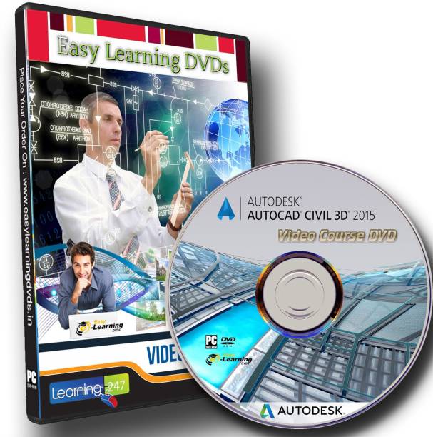Easy Learning AutoCAD Civil 3D v2015 Video Training Tutorial DVD