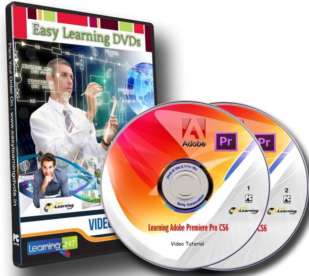 Easy Learning Adobe Premiere Pro CS6 Training Video Tutorials On 2 DVDs