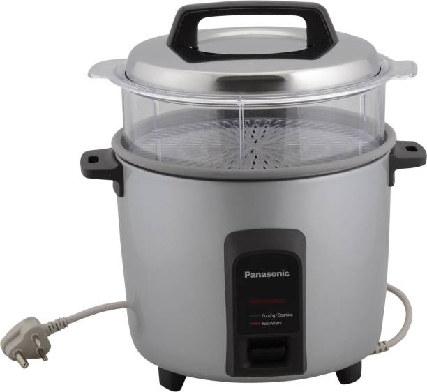 Panasonic SR-Y22FHS Electric Rice Cooker with Steaming Feature