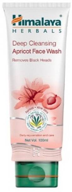 HIMALAYA Deep Cleansing Apricot Pack of 2  Face Wash