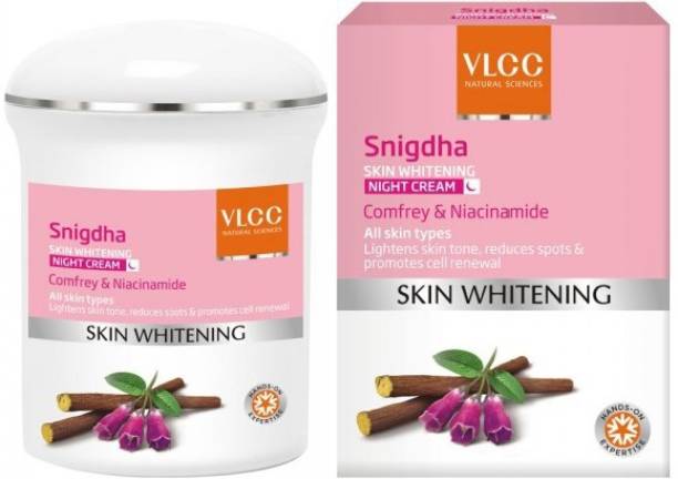 VLCC Snigdha Skin Whitening Night Cream Comfrey & Niacinamide