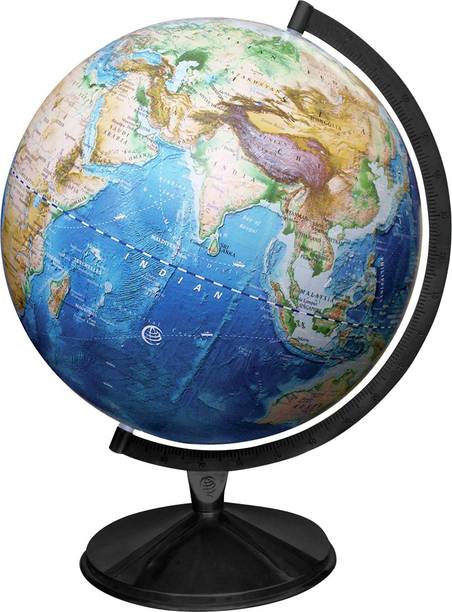 Globes At Best S In India Flipkart Com Gold Dust Dia 20 3cm Excel Desk Table Top Political World Globe