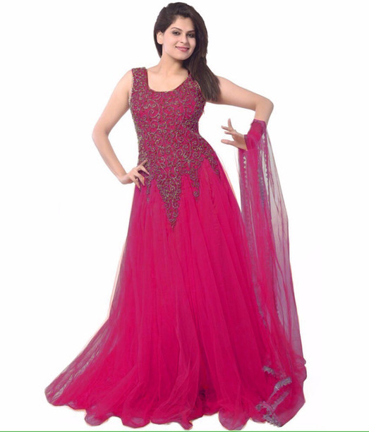 flipkart long dress