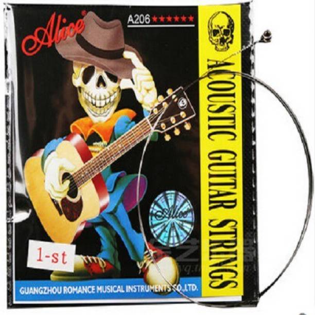 NASIR ALI Acoustic Alice A-206 1st(E) pack of five Guitar String