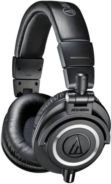 Audio Technica ATH-M50X BK Wired without Mic Headset
