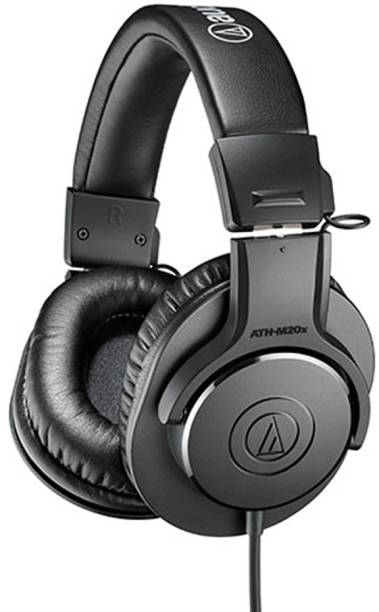 Audio Technica ATH-M20x Wired without Mic Headset