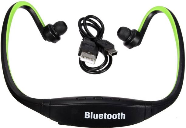 VibeX ® Sport Neckband Micro SD MP3 Music Player Bluetooth Headset