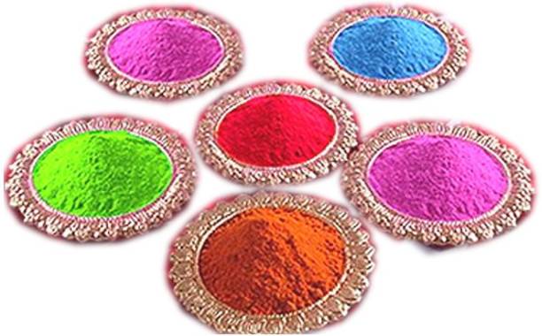 Indian Gift Emporium Holi Color Powder Pack of 4