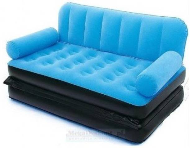Airsofa 5 In 1 Air Bed Blue Mattress Pp Polypropylene 3 Seater Inflatable Sofa Price In India Buy Airsofa 5 In 1 Air Bed Blue Mattress Pp Polypropylene 3 Seater Inflatable Sofa Online At Flipkart Com