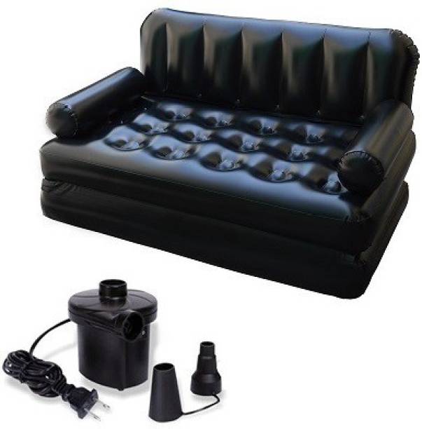 IBS Airsofa cum Bed PP (Polypropylene) 3 Seater Inflatable Sofa