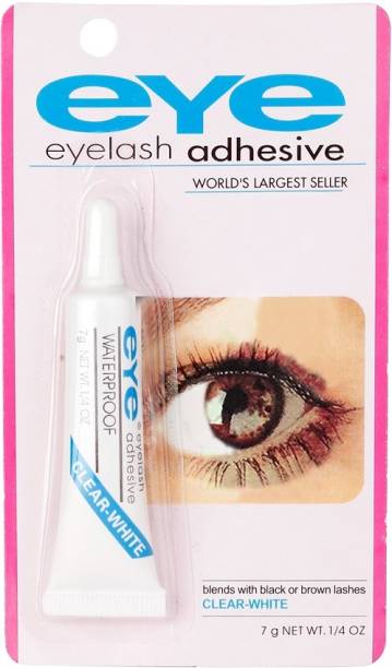 XCCESS Waterproof False Eyelashes Makeup Adhesive Eye Lash Glue Clear White