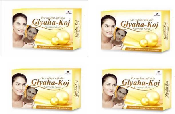 MENARINI Glyaha-Koj Fairness Soap (Pack of 4)