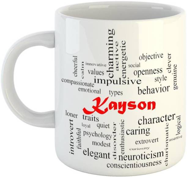 EMERALD Good Personality for Kayson Ceramic Coffee Mug