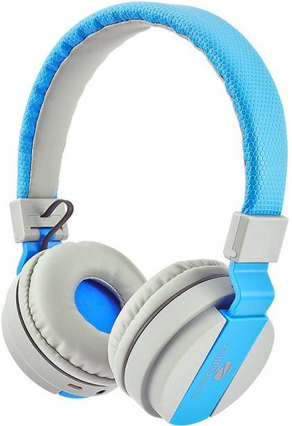 Top Headset With Mic Wireless cheap price 5stars Flipkart in India 16 ZEBRONICS AirOne Blue Bluetooth Headset