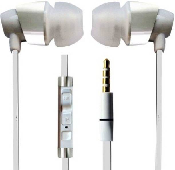 Top Headset Rubber Buds cheap price 5stars Flipkart in India 44 fellkon JYR_KFM_EAR_WHT Wired without Mic Headset