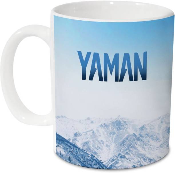 HOT MUGGS Me Skies - Yaman Ceramic 350 ml, 1 Unit Ceramic Coffee Mug