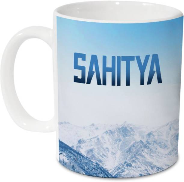HOT MUGGS Me Skies - Sahitya Ceramic 350 ml, 1 Unit Ceramic Coffee Mug