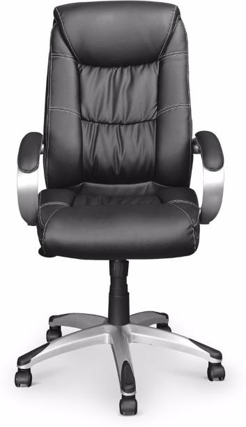 Nilkamal Libra Leather High Back Leatherette Office Arm Chair