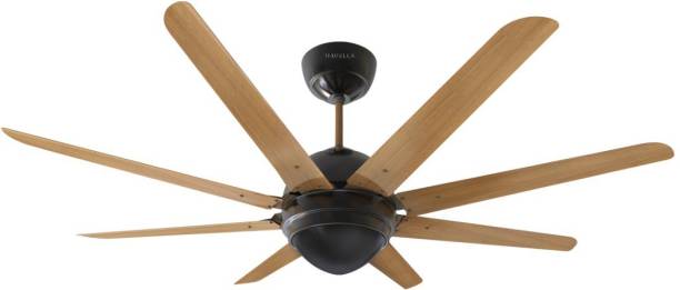 Havells Octet Ceiling Fan Walnut, Black 8 Blade Ceiling Fan Review