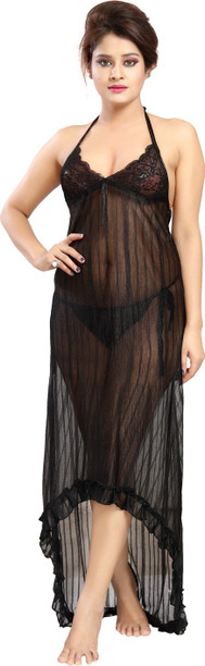 black nighty for wedding night