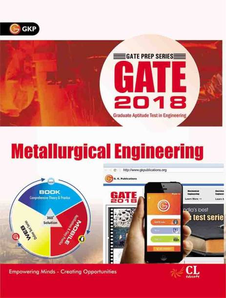 GATE - Metallurgical Engineering 2018 First Edition