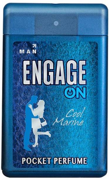 Engage On Cool Marine Pocket Perfume  -  17 ml