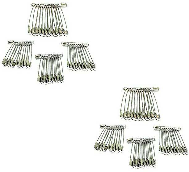 Shop & Shoppee Standard Safety Bob Pins for Girls and Women Set of 100 (6 cm) Back Pin