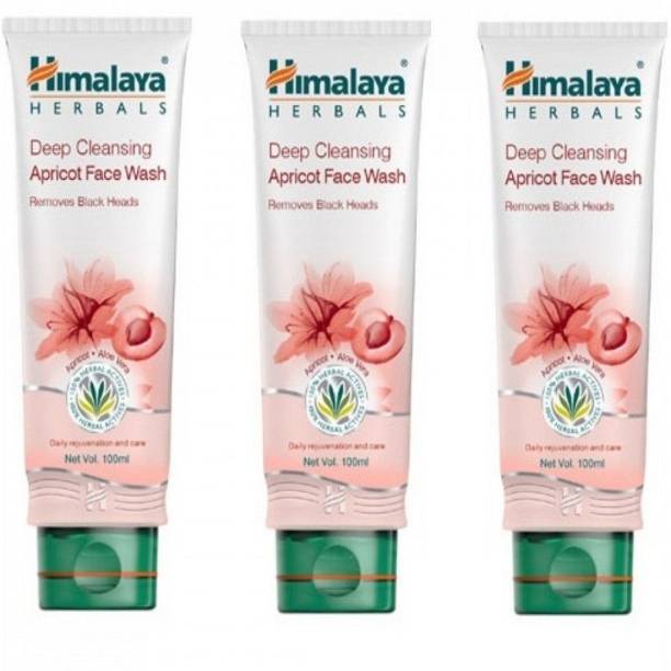 HIMALAYA deep cleansing apricot clear Face Wash