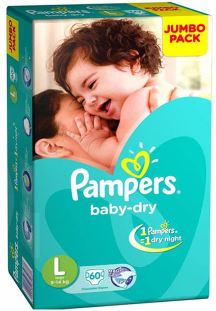 flipkart pampers diapers