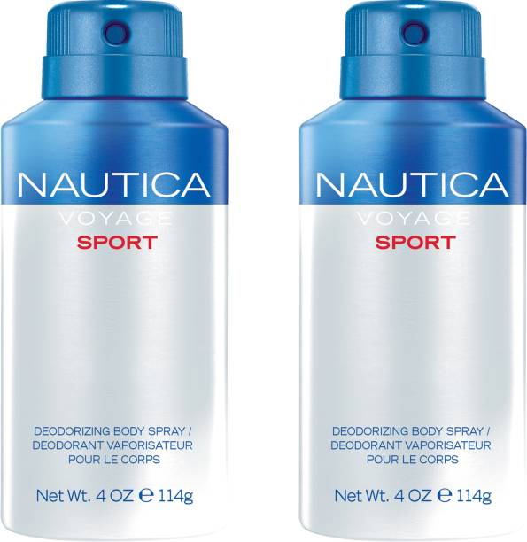 NAUTICA Voyage Sports 2 Deodorant Spray  -  For Men