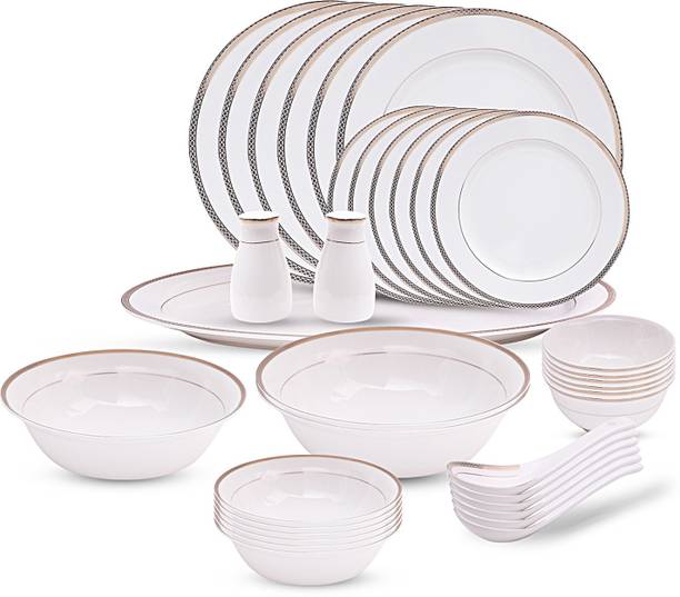 Bone China Dinner Sets At Ed S On Flipkart Henniger Limited Edition 2 Pack Of 36 Dinner Set